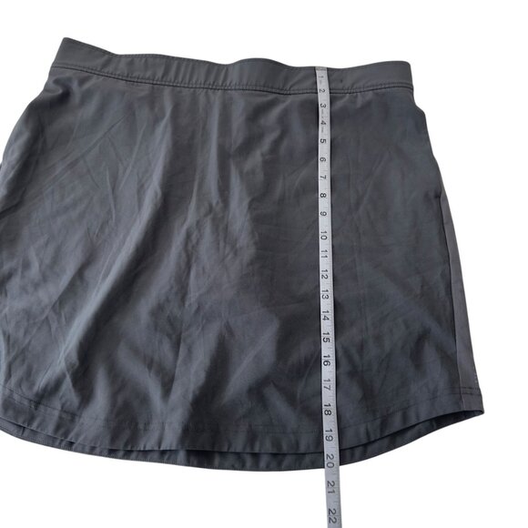 Eddie Bauer Women SZ XXL Gray Athletic Skort Built-In Shorts Stretchy Activewear - Picture 7 of 9